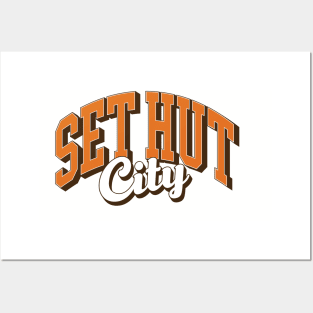 Set Hut City Posters and Art